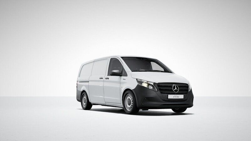 Vit Begagnad 2025 Mercedes e-Vito Minibuss | 598 000 kr (Superpris) - Bild 1/1
