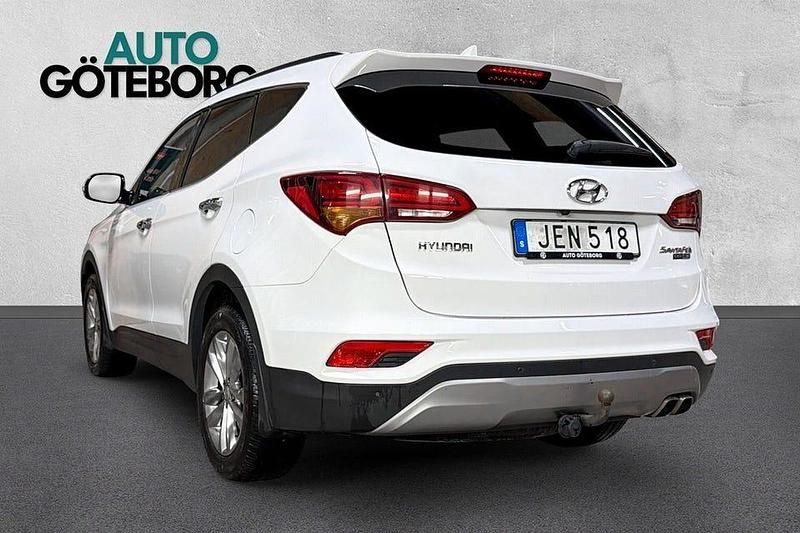 Begagnad Hyundai Santa Fe 200 HK (147 kW) 2015 Vit SUV