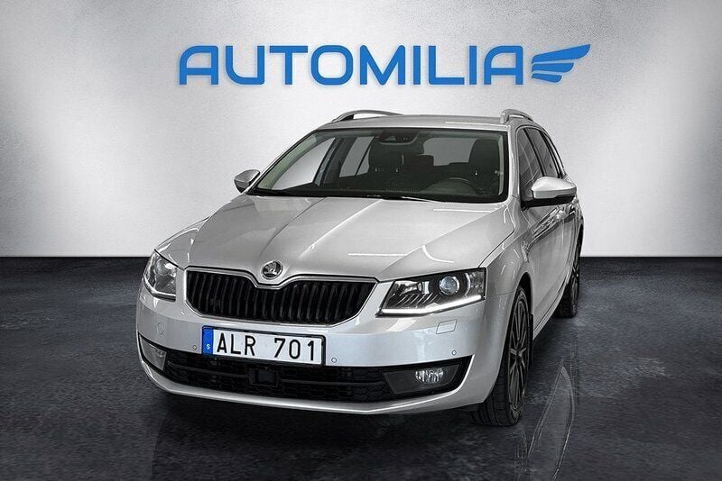 Silver Begagnad 2013 Skoda Octavia Business Line Kombi | 119 900 kr (Marknadspris) - Bild 1/4