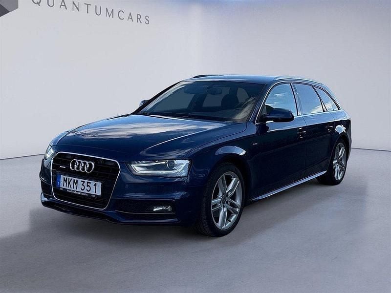Blå Begagnad 2014 Audi A4 Comfort Kombi | 129 900 kr (Marknadspris) - Bild 1/4