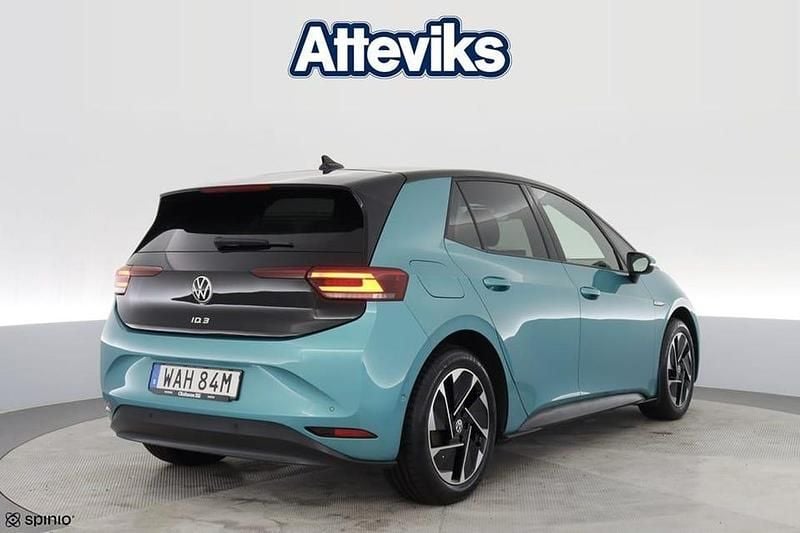 Begagnad VW ID.3 Pro Performance 150 kW (204 HK) 2022 Grön Halvkombi