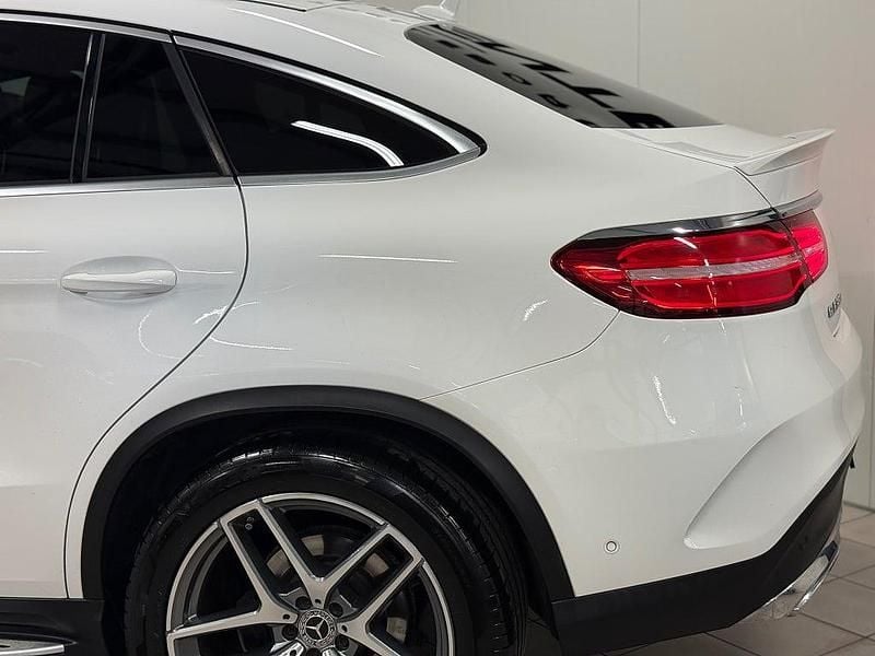 Begagnad Mercedes GLE350 AMG line 258 HK (189 kW) 2017 Vit Sportkupé