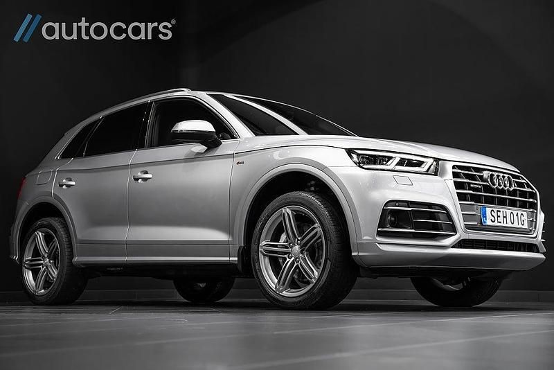 Begagnad Audi Q5 S-Line 231 HK (169 kW) 2019 Silver SUV