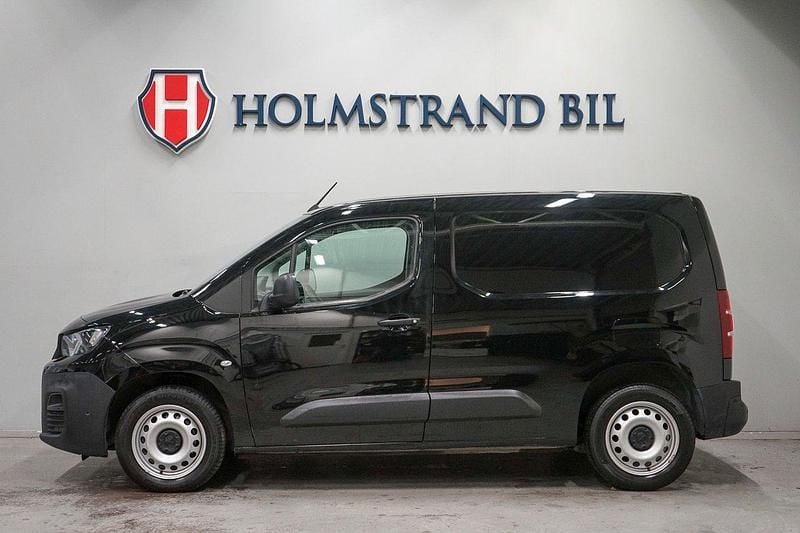 Svart Begagnad 2019 Peugeot Partner Minibuss | 134 900 kr (Bra pris) - Bild 1/4