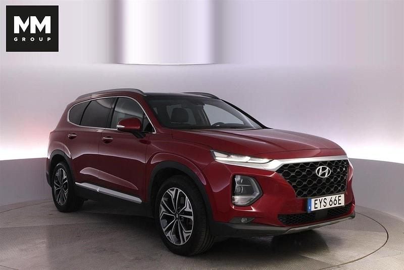 Röd Begagnad 2019 Hyundai Santa Fe Advanced SUV | 299 900 kr (Superpris) - Bild 1/4
