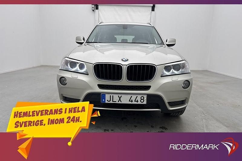 Begagnad BMW X3 184 HK (135 kW) 2013 Ljusgrå SUV