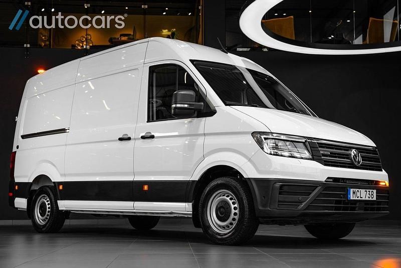 Vit Begagnad 2022 VW Crafter Van | 398 750 kr (Bra pris) - Bild 1/4