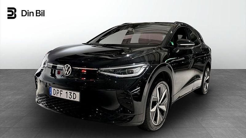 Svart Begagnad 2023 VW ID.4 GTX SUV | 424 900 kr (Marknadspris) - Bild 1/4
