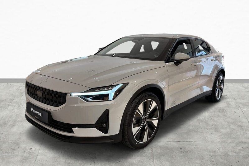 Silver Begagnad 2022 Polestar 2 Long Range Single Motor Sedan | 384 900 kr (Marknadspris) - Bild 1/3