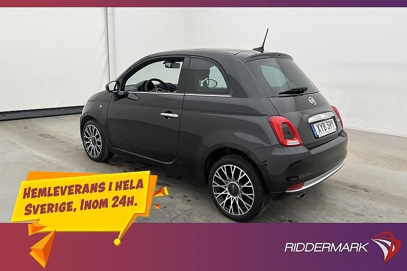 Begagnad Fiat 500 Lounge 71 HK (52 kW) 2020 Svart Halvkombi