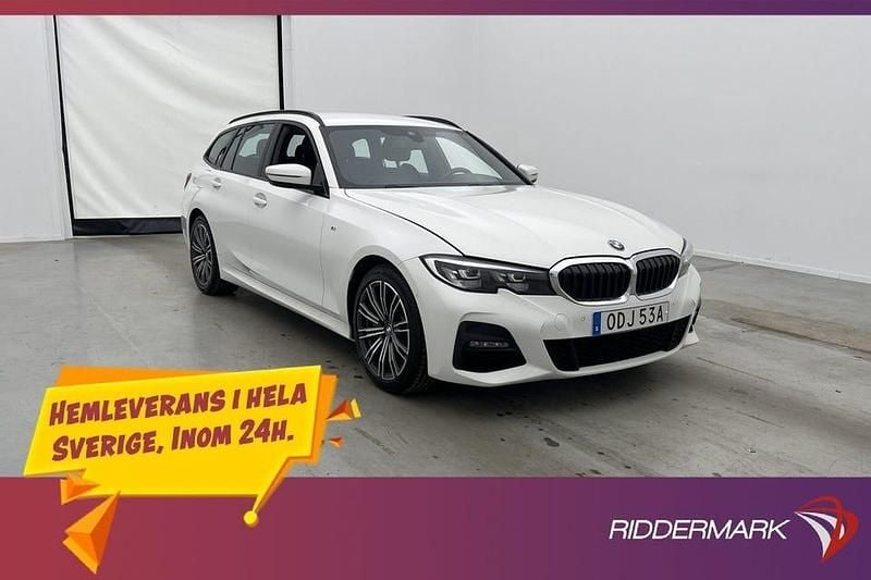 Vit Begagnad 2021 BMW 330 M Sport Kombi | 319 800 kr - Bild 1/3