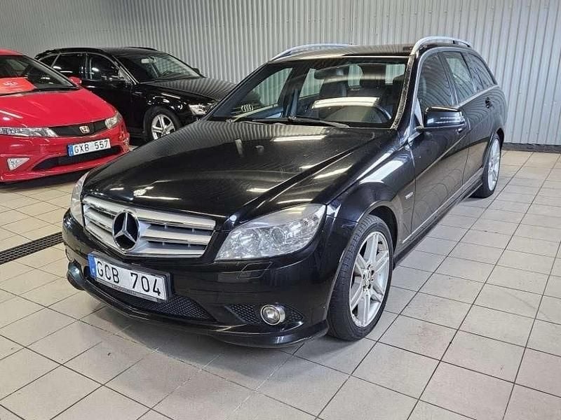 Begagnad Mercedes C180 AMG 156 HK (114 kW) 2010 Svart