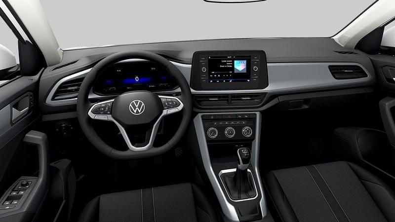 Vit (pure white) Begagnad 2022 VW T-Roc Active SUV | 219 900 kr (Marknadspris) - Bild 1/3