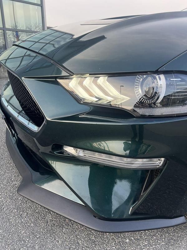 Begagnad Ford Mustang Bullitt 460 HK (338 kW) 2020 Mörkgrön metallic