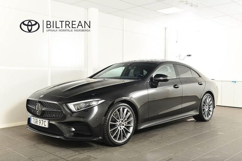 Svart Begagnad 2019 Mercedes CLS350 AMG Sportkupé | 499 900 kr (Dyr) - Bild 1/4
