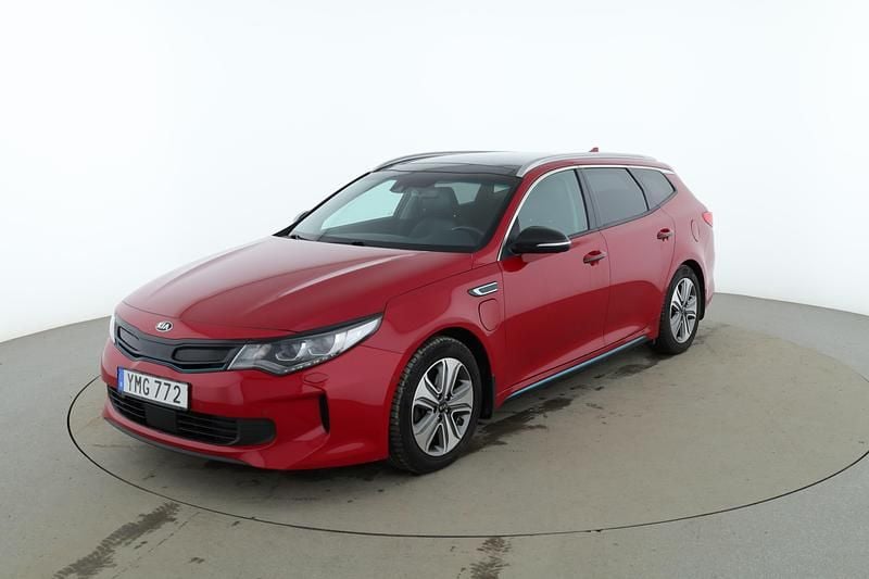 Begagnad Kia Optima Sport 207 HK (152 kW) 2017 Röd Kombi