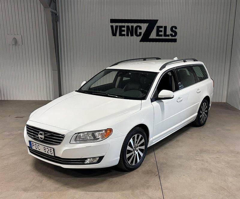 Vit Begagnad 2013 Volvo V70 Momentum Kombi | 119 000 kr (Marknadspris) - Bild 1/4