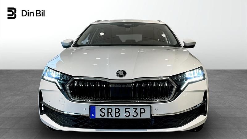 Ny Skoda Octavia 2026 Vit Kombi