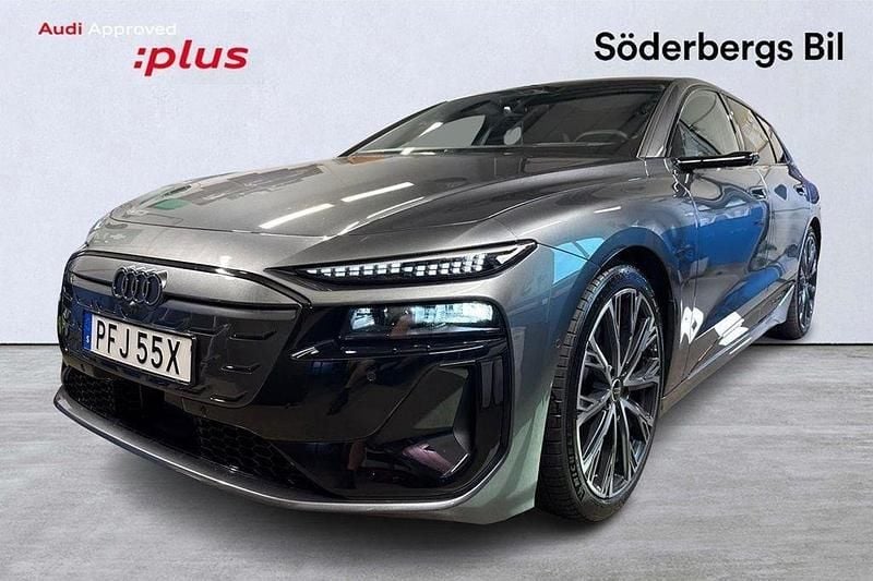 Grå (daytonagrau perleffekt) Begagnad 2024 Audi A6 e-tron S-Line Kombi | 789 000 kr (Superpris) - Bild 1/3