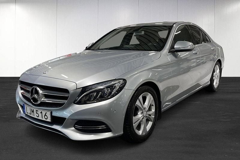 Silver Begagnad 2014 Mercedes C220 Avantgarde Sedan | 179 000 kr (Marknadspris) - Bild 1/4