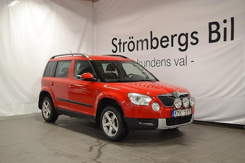 Röd Begagnad 2013 Skoda Yeti SUV | 69 000 kr (Marknadspris) - Bild 1/4