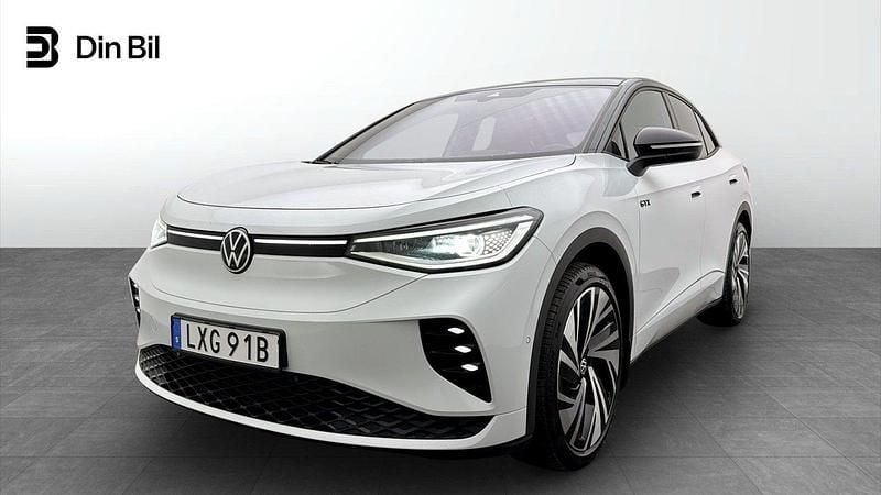 Vit Begagnad 2023 VW ID.5 GTX SUV | 419 900 kr (Lite dyr) - Bild 1/4