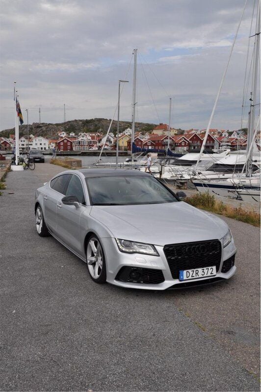 Silver Begagnad 2011 Audi A7 Sportback Halvkombi | 180 000 kr (Lite dyr) - Bild 1/4