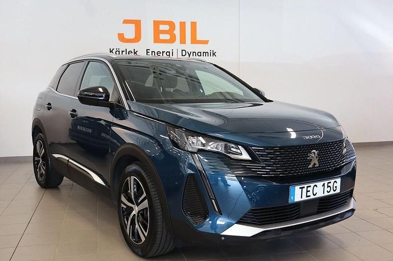 Blå Begagnad 2024 Peugeot 3008 GTi SUV | 279 900 kr (Marknadspris) - Bild 1/4