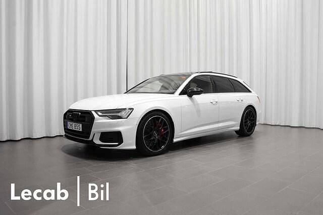 Glaciärvit metallic Begagnad 2022 Audi S6 Kombi | 579 500 kr (Bra pris) - Bild 1/4
