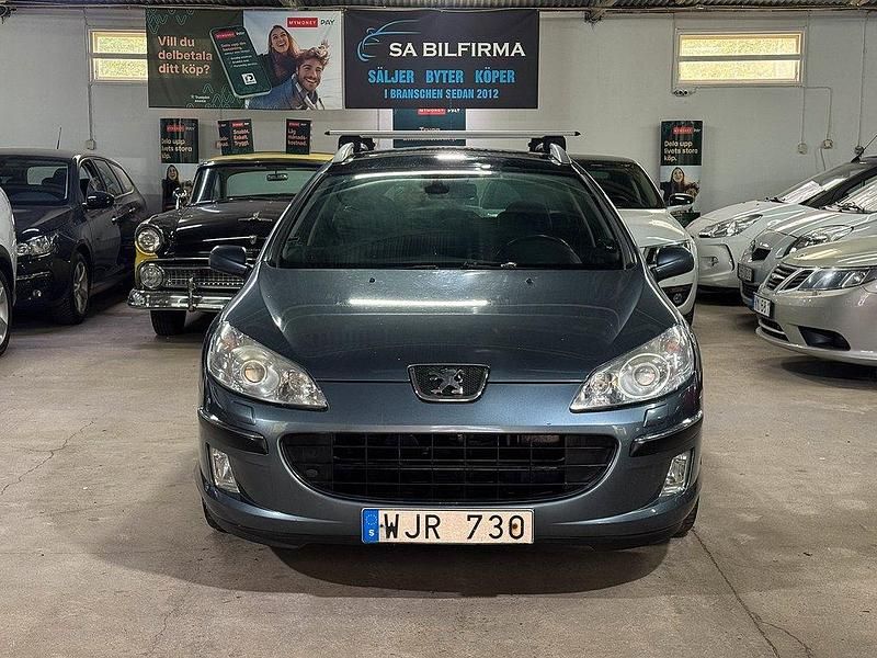 Mörkgrå Begagnad 2004 Peugeot 407 Kombi | 27 900 kr (Marknadspris) - Bild 1/4