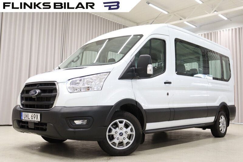 Vit Begagnad 2020 Ford Transit Kombi | 378 900 kr (Lite dyr) - Bild 1/4