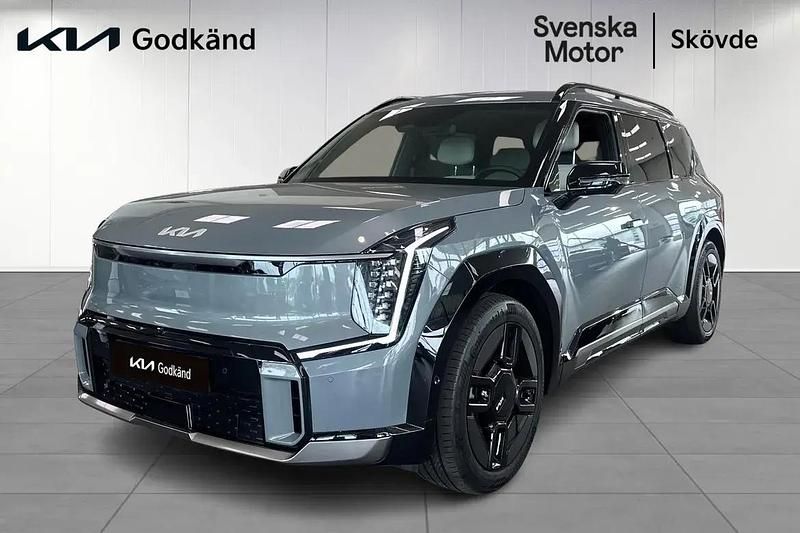 Grön Begagnad 2024 Kia EV9 GT-Line SUV | 799 200 kr - Bild 1/4