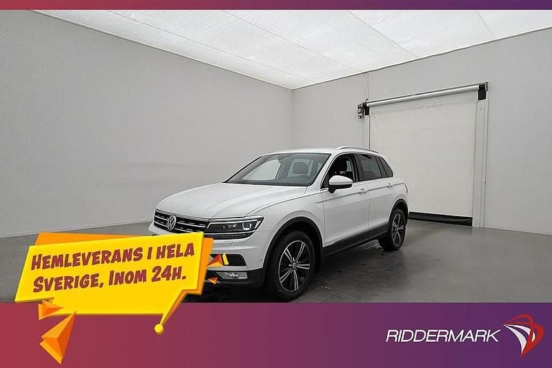 Vit Begagnad 2016 VW Tiguan SUV | 209 800 kr (Marknadspris) - Bild 1/3