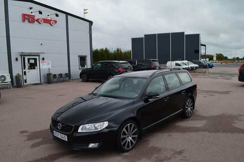 Svart Begagnad 2014 Volvo V70 Kombi | 159 000 kr (Dyr) - Bild 1/4