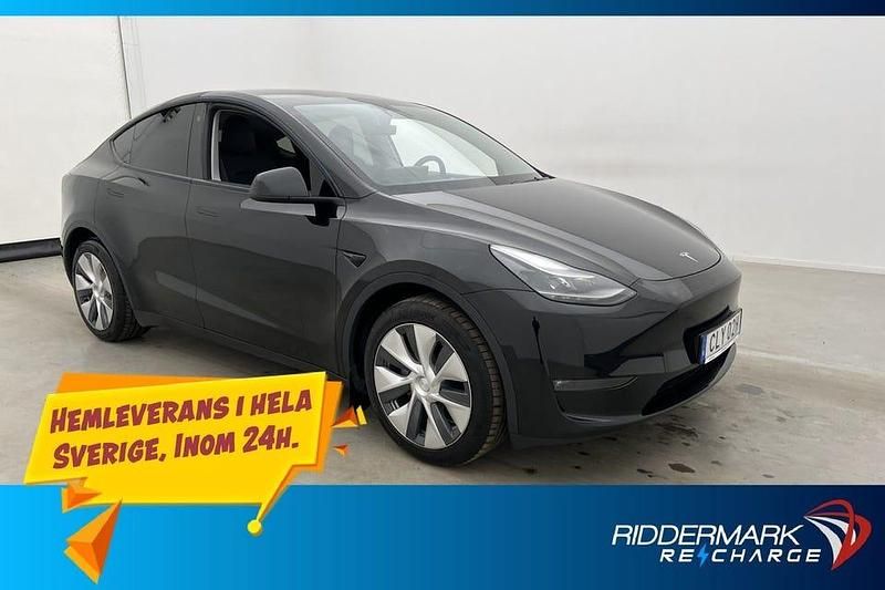 Svart Begagnad 2023 Tesla Model Y Long Range AWD SUV | 414 800 kr (Lite dyr) - Bild 1/3