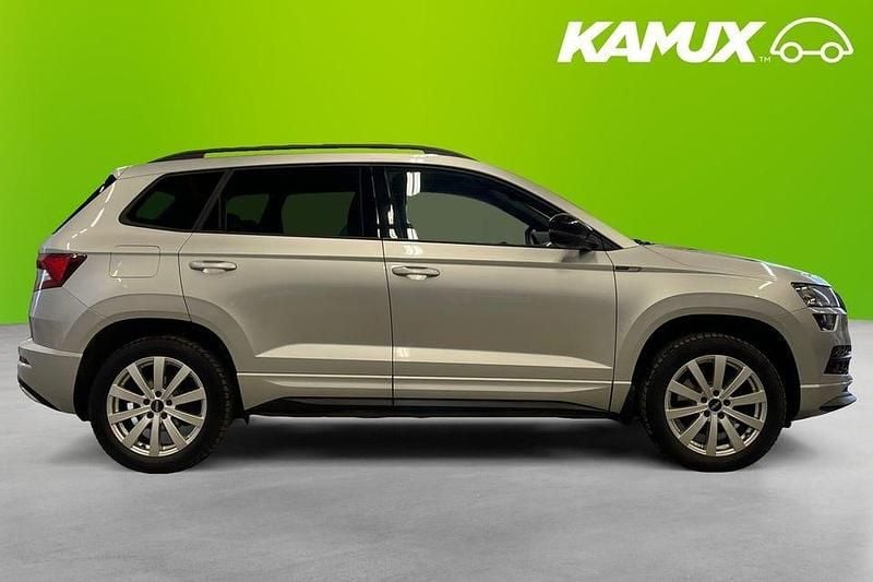 Begagnad Skoda Karoq SportLine 190 HK (139 kW) 2019 Silver/grå SUV