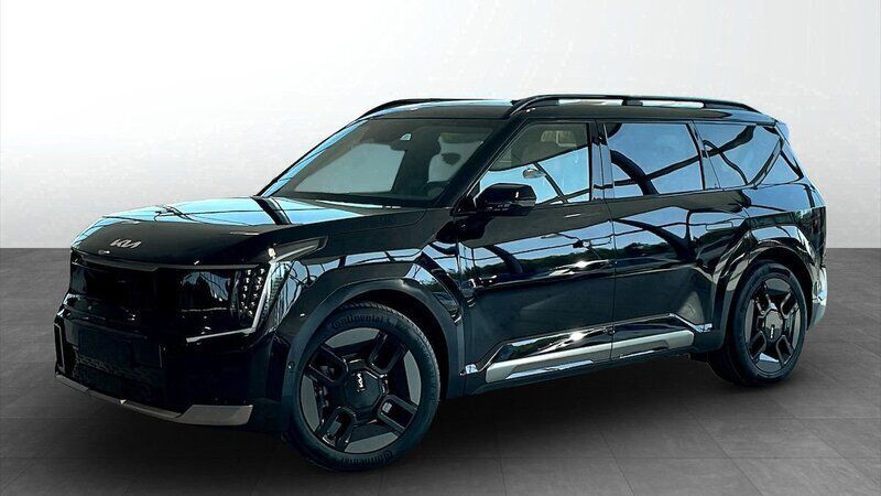 Svart Ny 2025 Kia EV9 GT-Line SUV | 826 000 kr (Marknadspris) - Bild 1/4