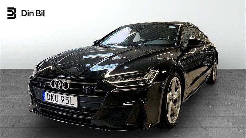 Svart Begagnad 2019 Audi A7 Sportback Competition Halvkombi | 519 000 kr (Superpris) - Bild 1/4