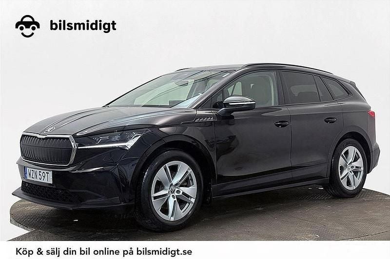 Svart Begagnad 2021 Skoda Enyaq iV SUV | 284 900 kr - Bild 1/3