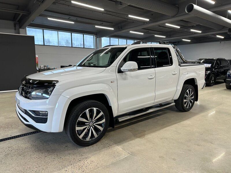 Vit Begagnad 2020 VW Amarok Aventura Pickup | 499 900 kr (Lite dyr) - Bild 1/4