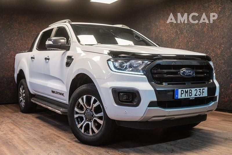 Vit Begagnad 2020 Ford Ranger Wildtrack Pickup | 329 500 kr (Superpris) - Bild 1/3