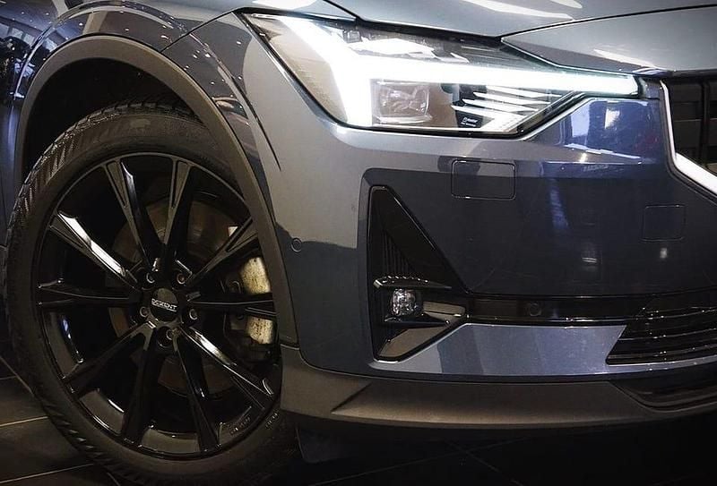 Begagnad Polestar 2 Long Range Dual motor 309 kW (421 HK) 2020 Blå Halvkombi