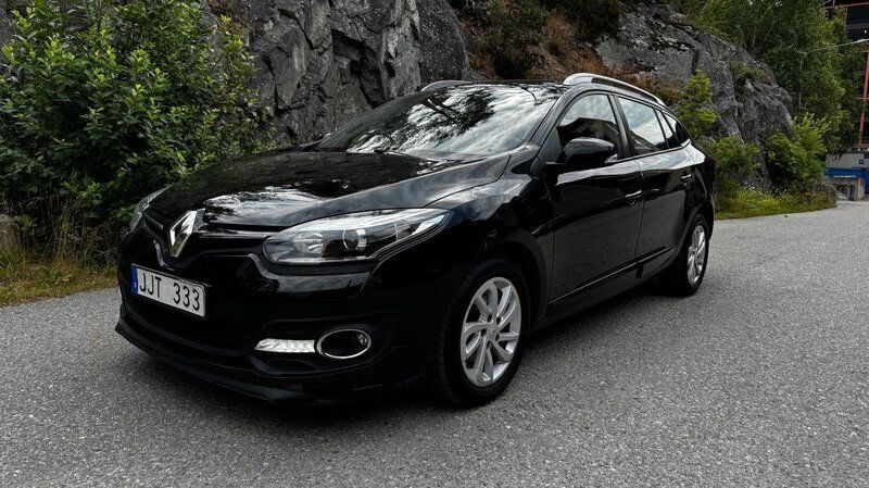 Svart Begagnad 2013 Renault Mégane GrandTour Kombi | 89 900 kr (Lite dyr) - Bild 1/4