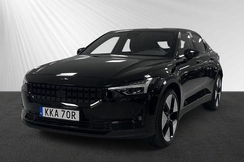 Begagnad Polestar 2 Standard Range Single Motor 309 kW (421 HK) 2022 Svart Halvkombi
