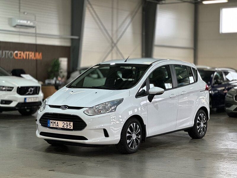 Vit Begagnad 2013 Ford B-MAX Trend Minibuss | 59 900 kr (Marknadspris) - Bild 1/4