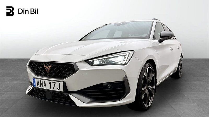 Vit Begagnad 2023 Cupra Leon VZ Kombi | 299 900 kr (Marknadspris) - Bild 1/4