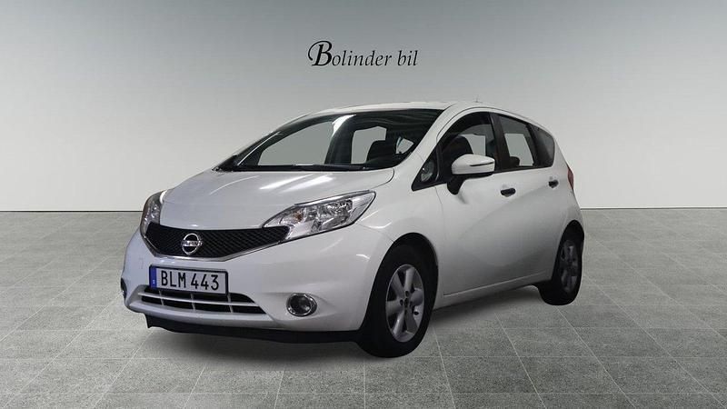 Vit Begagnad 2014 Nissan Note Minibuss | 58 900 kr (Marknadspris) - Bild 1/4