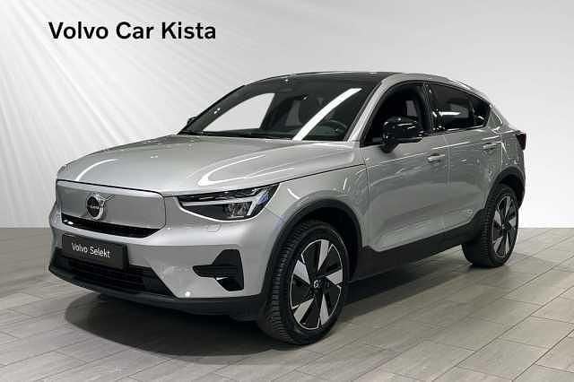 Silver Begagnad 2024 Volvo EC40 Core SUV | 389 900 kr (Bra pris) - Bild 1/3