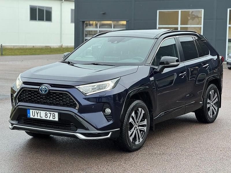 Begagnad Toyota RAV4 Hybrid Premium 185 HK (136 kW) 2020 Blå SUV