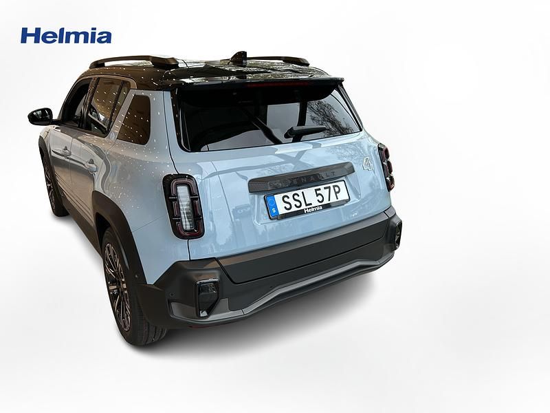 Ny Renault 4 E-Tech 110 kW (150 HK) 2026 Blå SUV